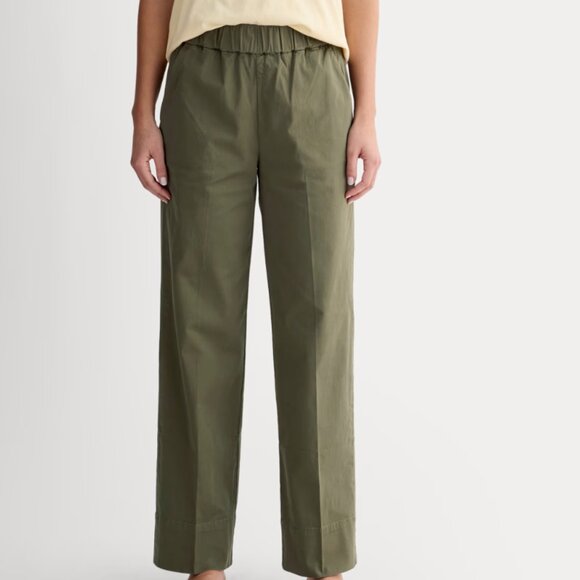 Everlane The Easy Pant - Large, Kalamata Olive Green - Picture 1 of 7